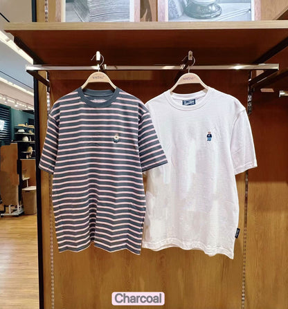 Who.A.U Steve Stripe Tee (2-Pack) Direct from Korea