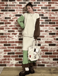 日本直送 A - LIGHT SWITCHING Knit - HLY & CHOCCICO