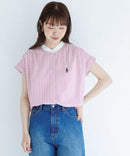 ASSN French Sleeve Shirt Pink Tops ny