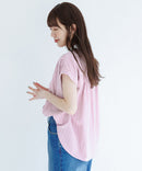 ASSN French Sleeve Shirt Pink Tops ny