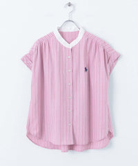 ASSN French Sleeve Shirt Pink Tops ny