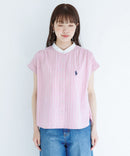 ASSN French Sleeve Shirt Pink Tops ny