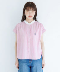 ASSN French Sleeve Shirt Pink Tops ny