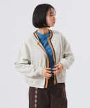 Three -Tone Sweat Cardigan - HLY & CHOCCICO