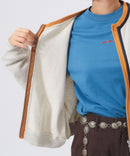 Three -Tone Sweat Cardigan - HLY & CHOCCICO
