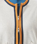 Three -Tone Sweat Cardigan - HLY & CHOCCICO