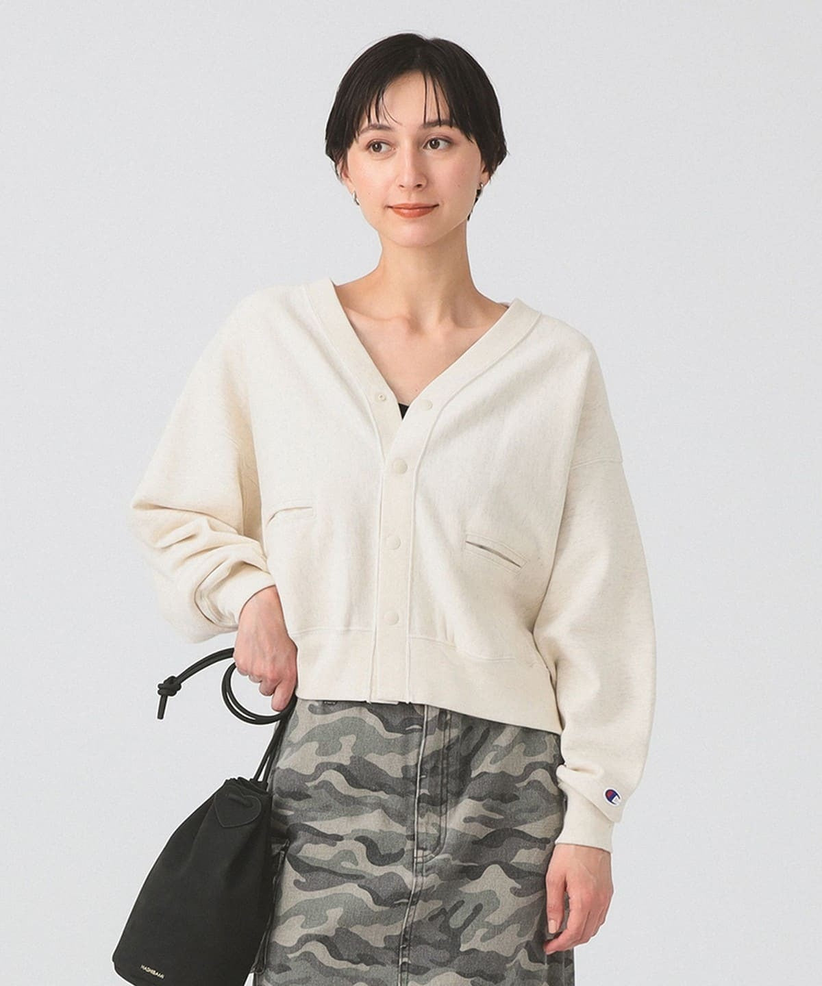 Reverse Weave Cardigan