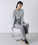 FS Mini Heart Embroidered Long Sleeve T-Shirt Ny
