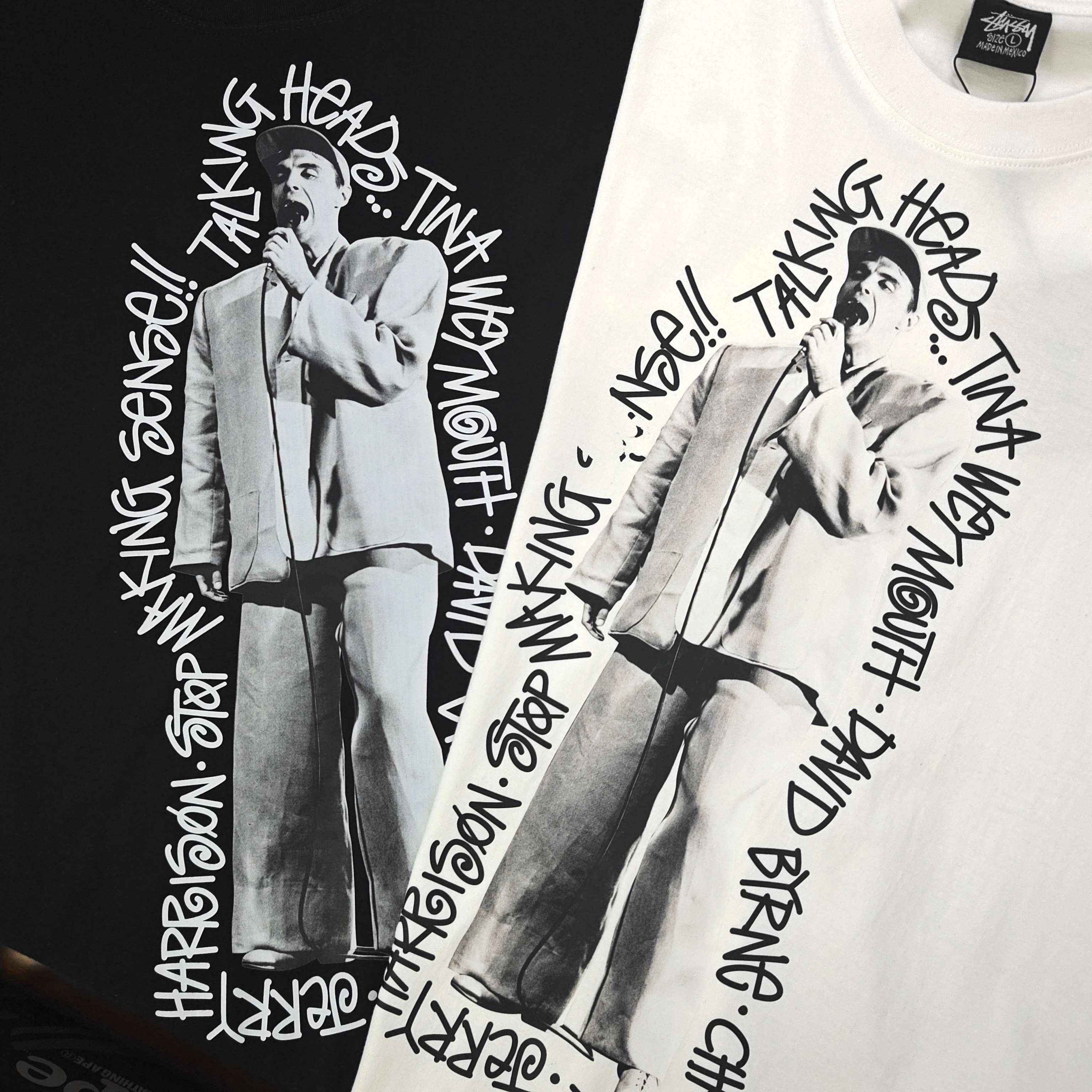 Stussy X Talking Heads Stop Making Sense Tee