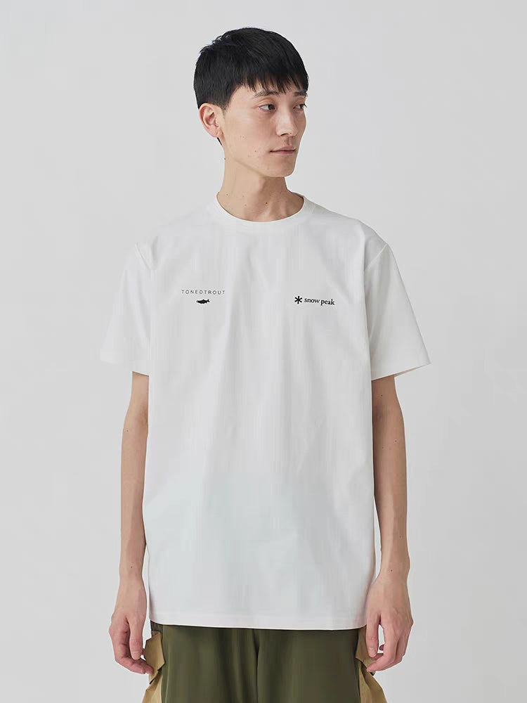 Snow Peak x Tonedtrout Quick Drying Tee
