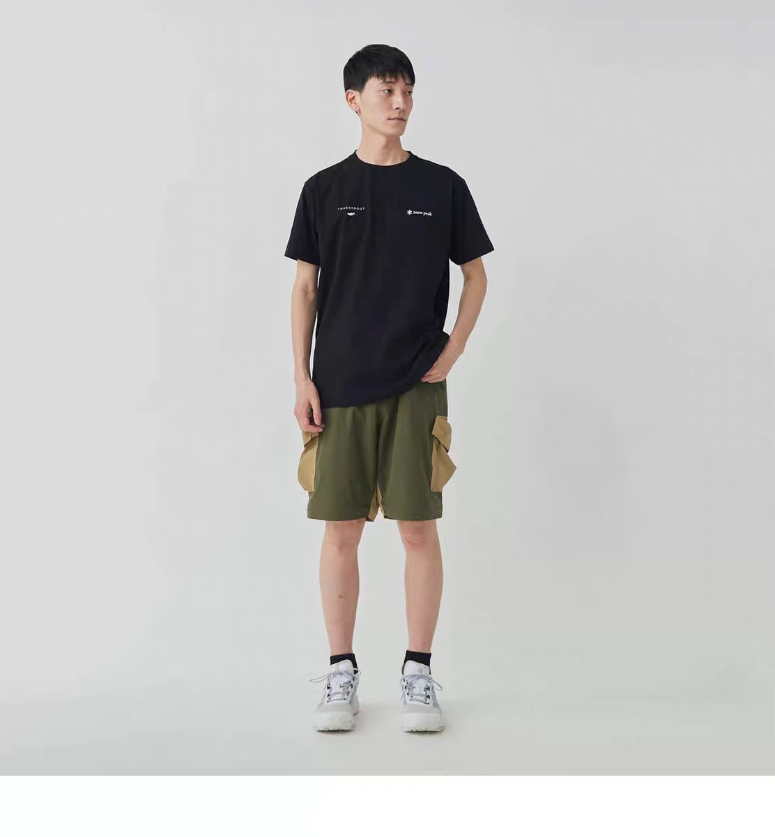 Snow Peak x Tonedtrout Quick Drying Tee
