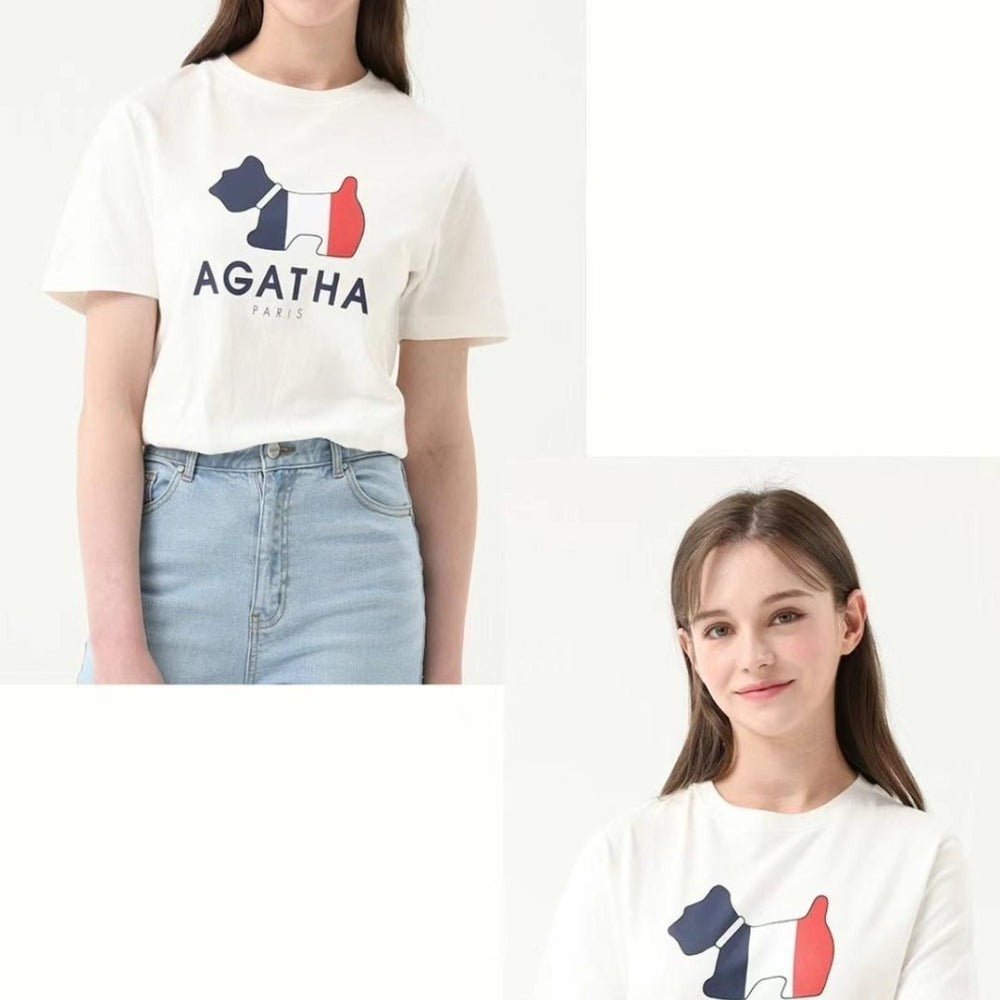 韓國直送Agatha 50 週年皇牌特別版短袖 - HLY & CHOCCICO