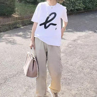 Agnes B Big Logo Tee HLY & CHOCCICO