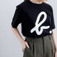 Agnes B Big Logo Tee HLY & CHOCCICO