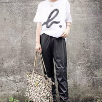 Agnes B Big Logo Tee HLY & CHOCCICO