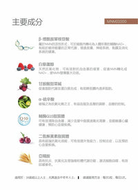 AIDEVI NMN 21000+ 升級逆齡補充劑 60粒｜美國製造｜全新升級提升 - HLY & CHOCCICO