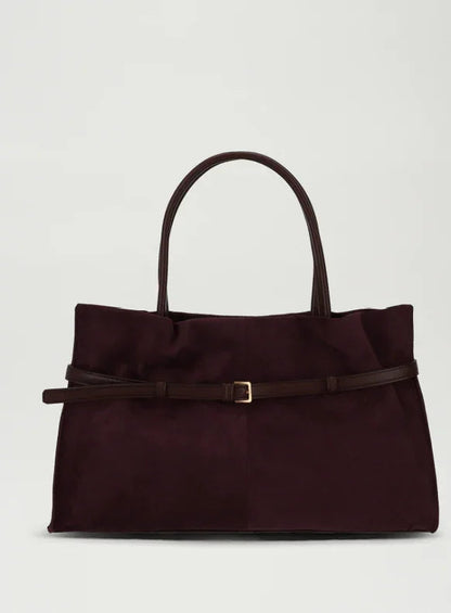 韓國直送Alice Martha Lise Suede Tote bag - HLY &amp; CHOCCICO