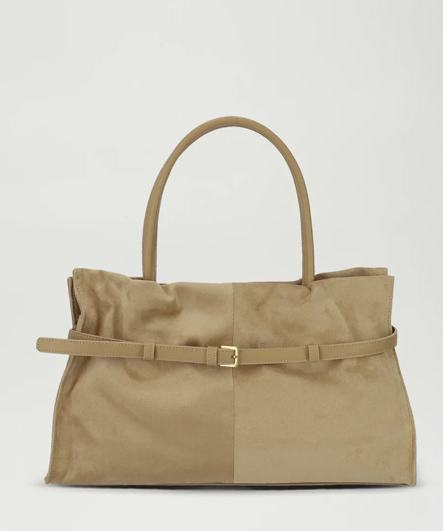 韓國直送Alice Martha Lise Suede Tote bag - HLY &amp; CHOCCICO