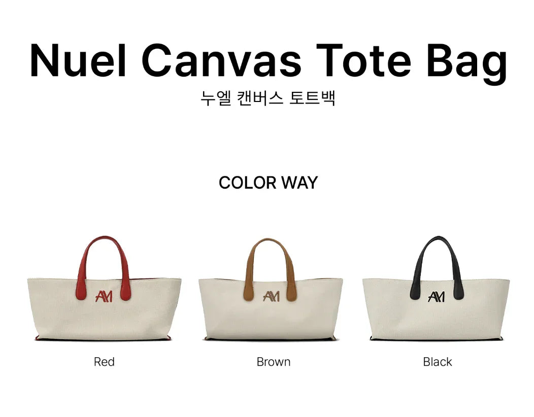 韓國直送Alice Martha Nuel Canvas bag - HLY &amp; CHOCCICO