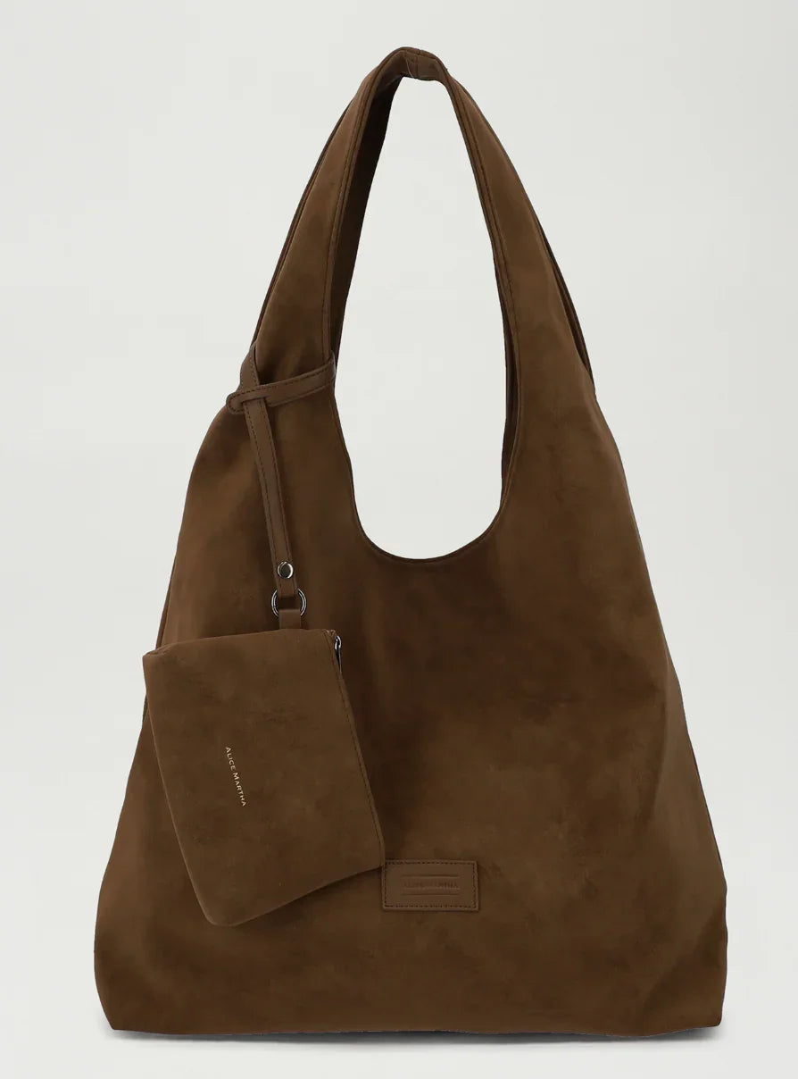 韓國直送Alice Martha Suede Tote bag - HLY &amp; CHOCCICO