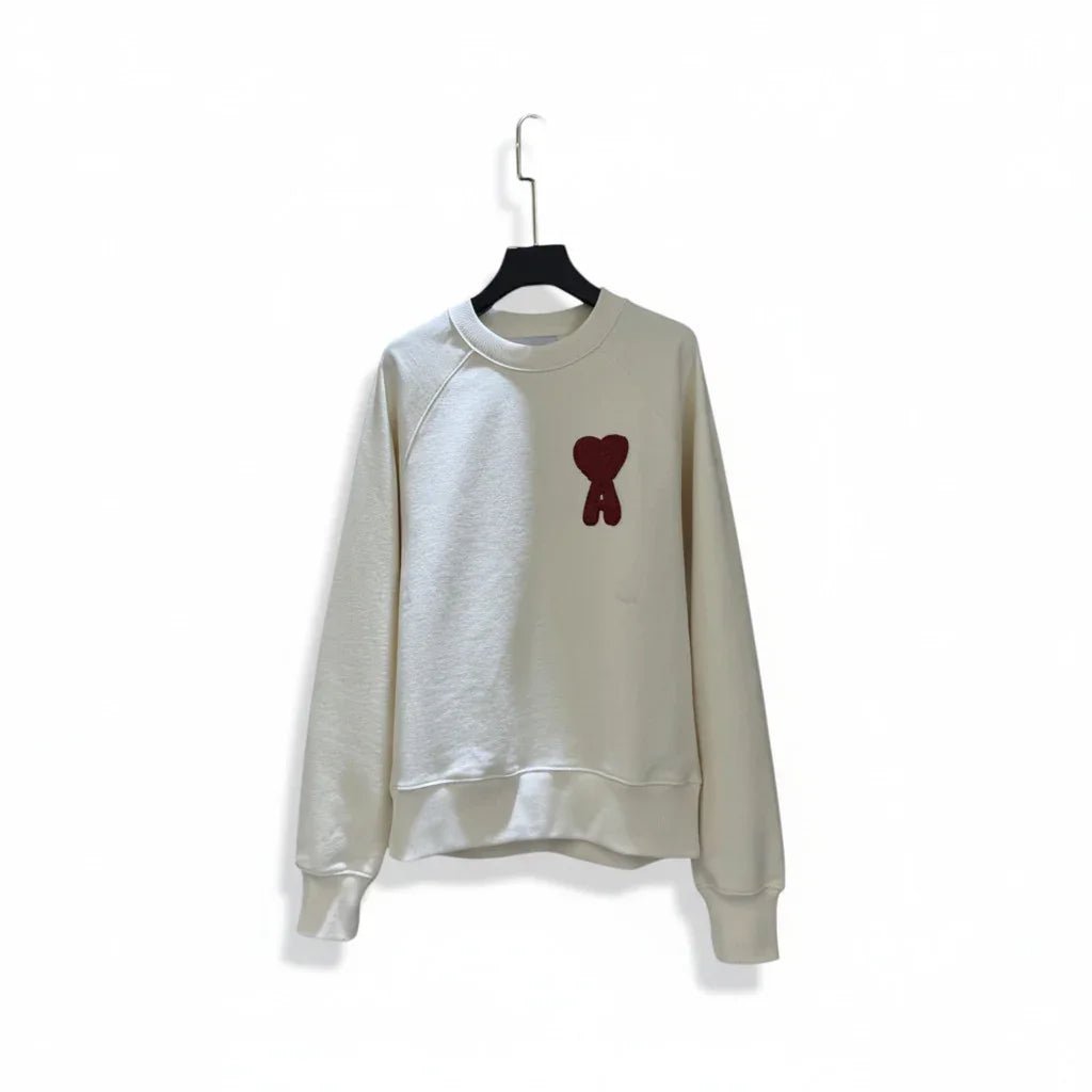 AMI De Coeur Cotton Sweatshirt (圓領 / 連帽款) - HLY &amp; CHOCCICO
