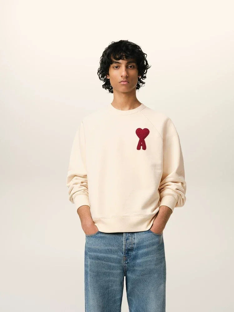 AMI De Coeur Cotton Sweatshirt (圓領 / 連帽款) - HLY &amp; CHOCCICO