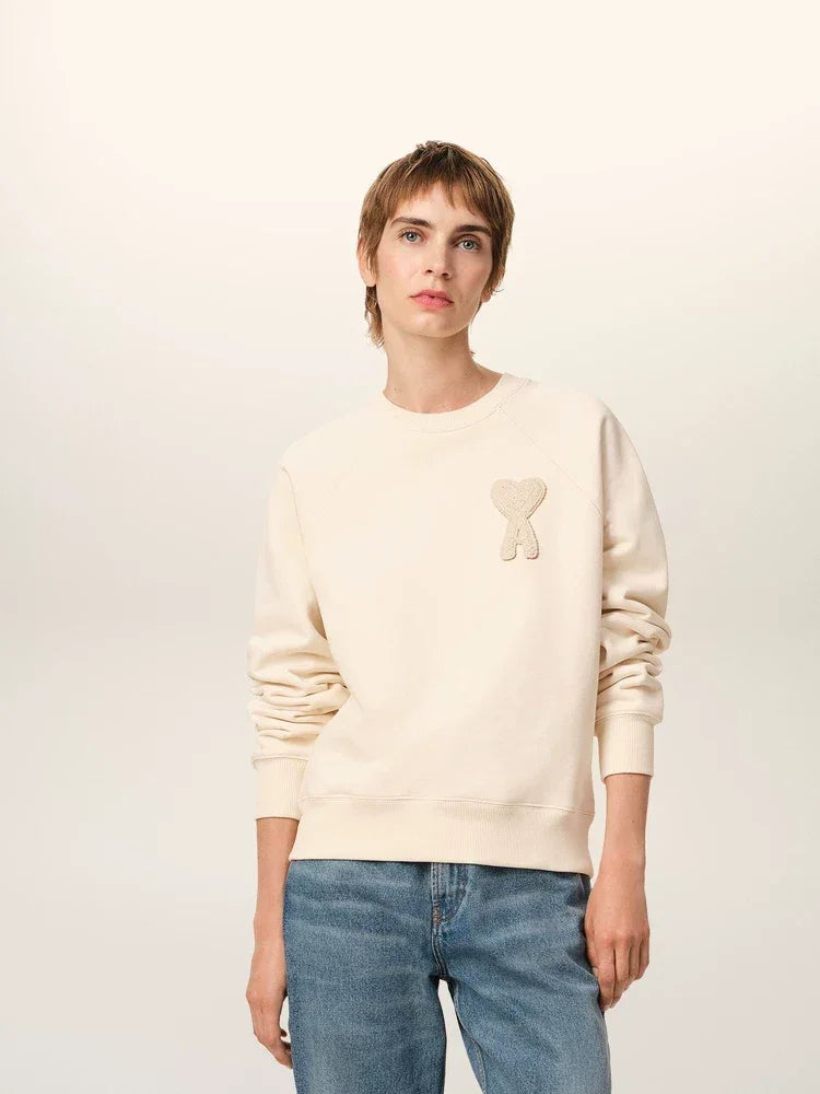 AMI De Coeur Cotton Sweatshirt (圓領 / 連帽款) - HLY &amp; CHOCCICO