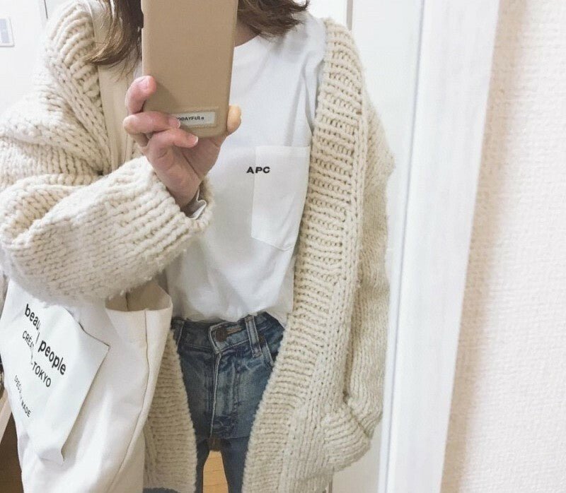 APC JERSEY EPAIS TROIS  Long - Sleeved Tee HLY & CHOCCICO