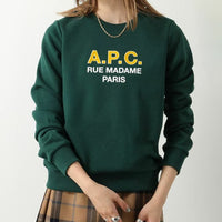 A.P.C.  Madame Trainer Crew Neck Sweatshirt HLY & CHOCCICO