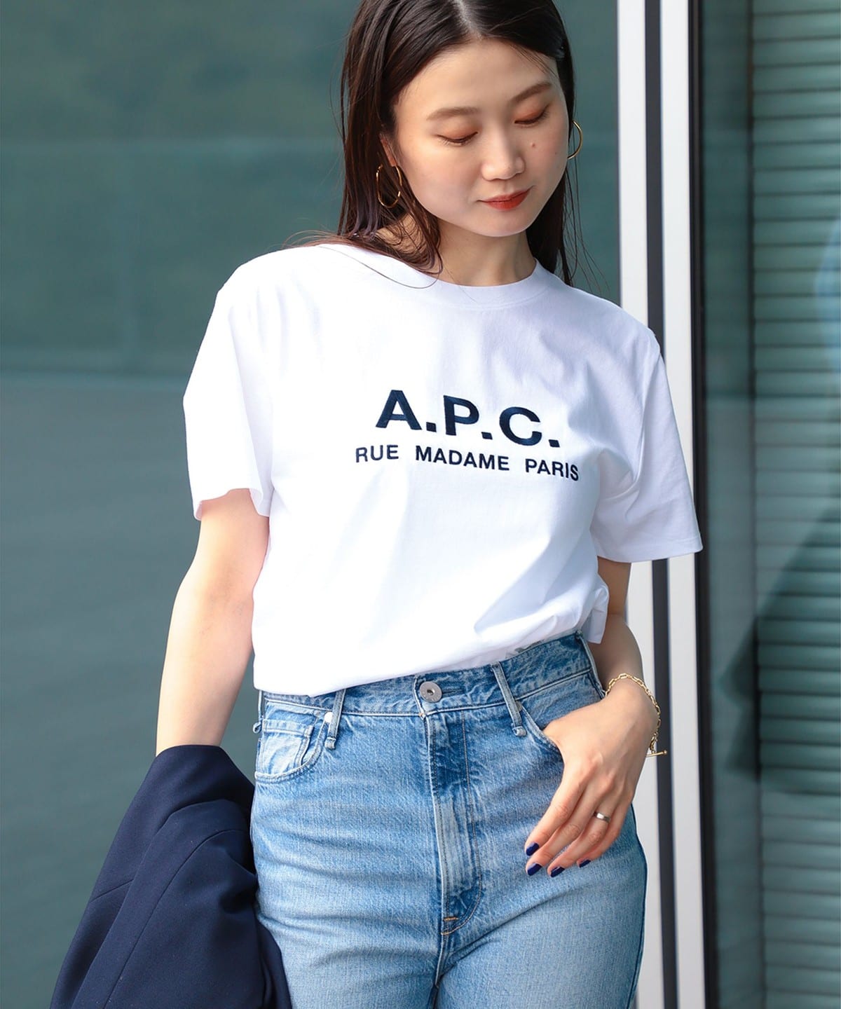 A.P.C RUE MADAME PARIS Tee HLY & CHOCCICO