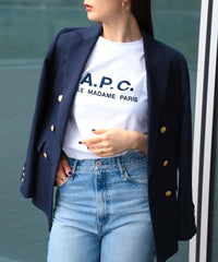 A.P.C RUE MADAME PARIS Tee HLY & CHOCCICO