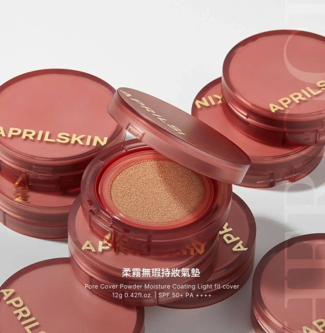 APRIL SKIN Hero Cushion 柔霧無瑕持妝氣墊 SPF50+/PA+++（正裝+補充裝） - HLY &amp; CHOCCICO