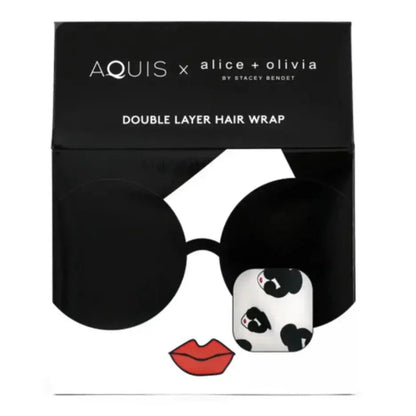 美國🇺🇸 AQUIS x Alice + Olivia 聯名雙層速乾髮帽 - HLY &amp; CHOCCICO