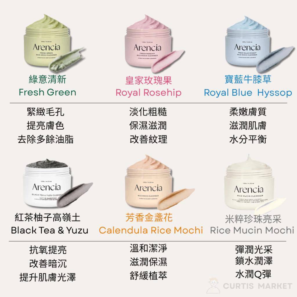 時尚生活必備！Arencia 皇家年糕潔面乳，服裝、護膚品、生活用品三合一 - HLY &amp; CHOCCICO