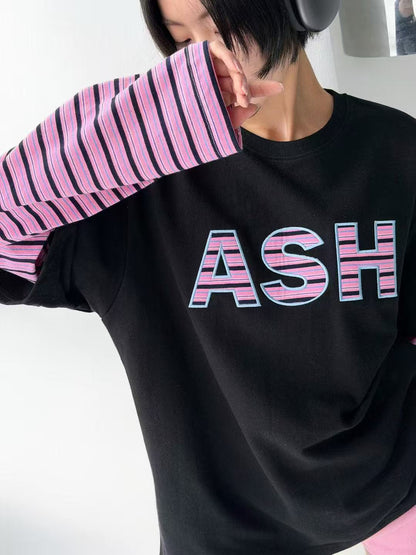 韓國直送ASH Short - Sleeved Tee 👕 - HLY &amp; CHOCCICO