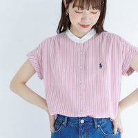 ASSN French Sleeve Shirt Pink Tops HLY & CHOCCICO