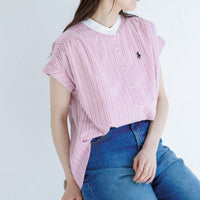 ASSN French Sleeve Shirt Pink Tops HLY & CHOCCICO
