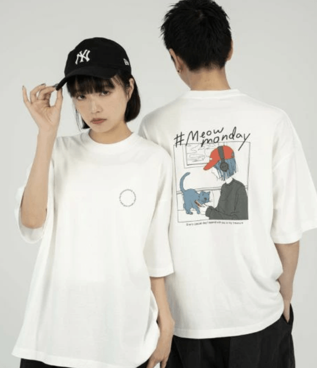 日本直送Assorted Graphic Tee HLY & CHOCCICO