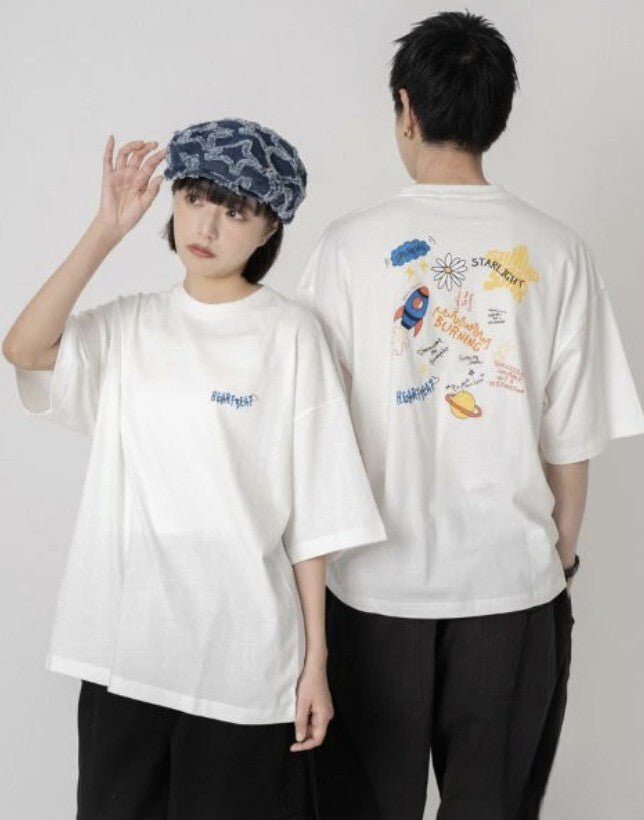 日本直送Assorted Graphic Tee HLY & CHOCCICO