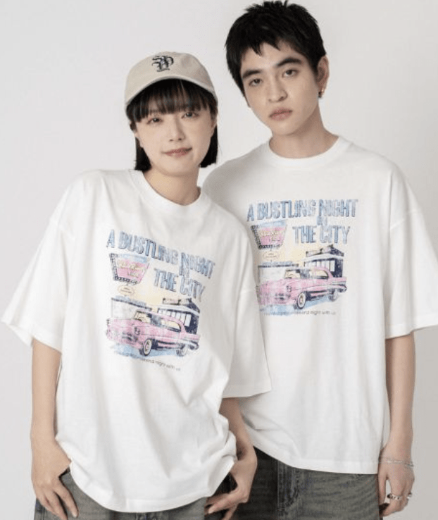 日本直送Assorted Graphic Tee HLY & CHOCCICO