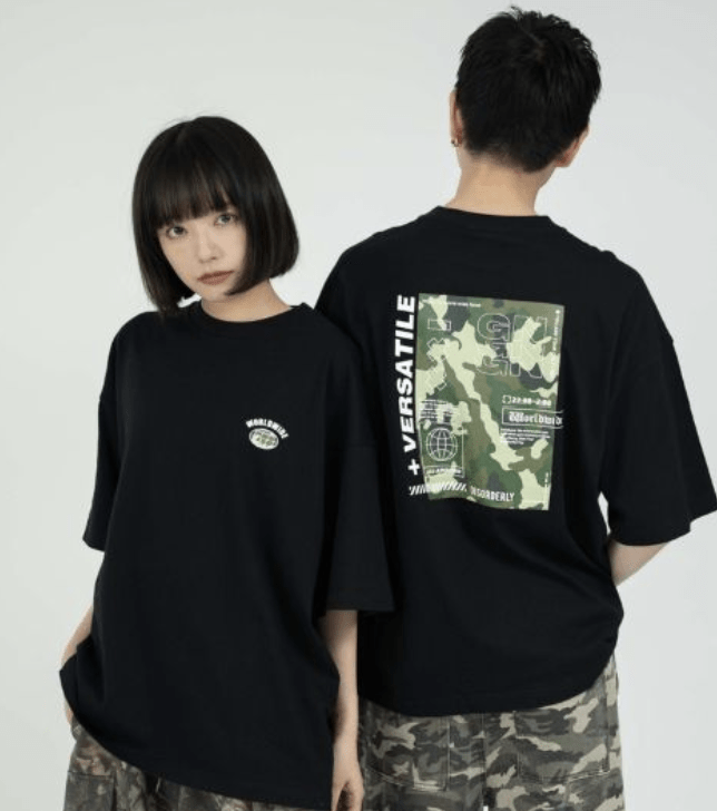 日本直送Assorted Graphic Tee HLY & CHOCCICO