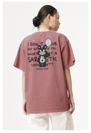 [ATW] No Advice Pigment Short Sleeve Tee HLY & CHOCCICO
