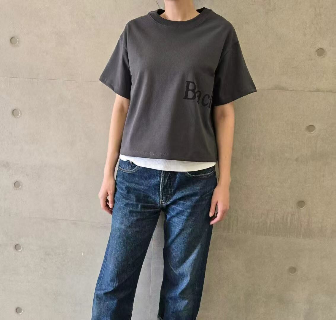 韓國直送 Back Tee - 3 Color - HLY & CHOCCICO