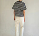 韓國直送 Back Tee - 3 Color - HLY & CHOCCICO