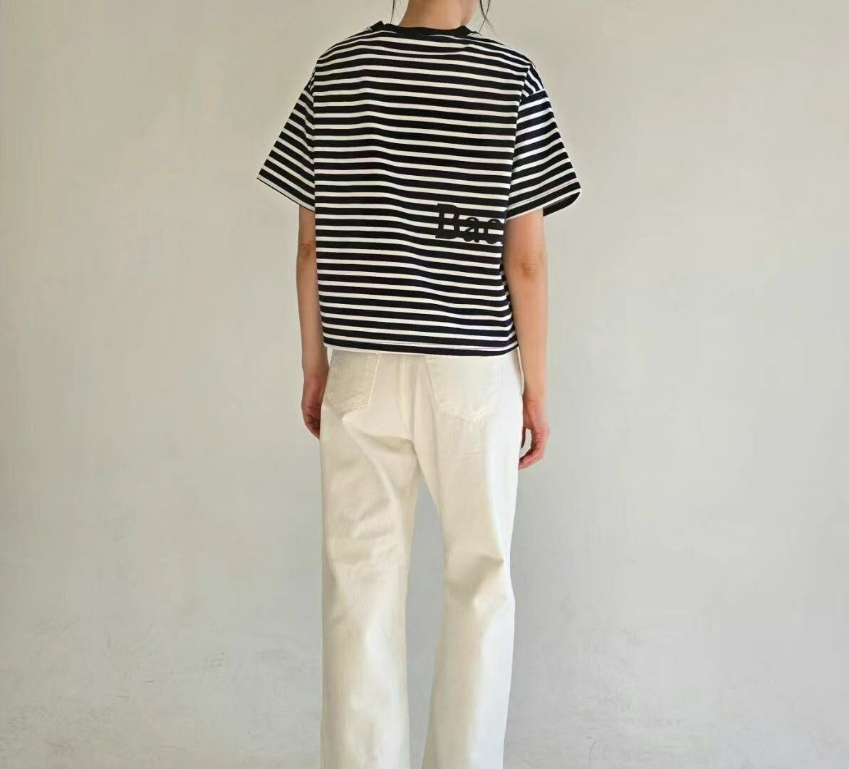 韓國直送 Back Tee - 3 Color - HLY & CHOCCICO