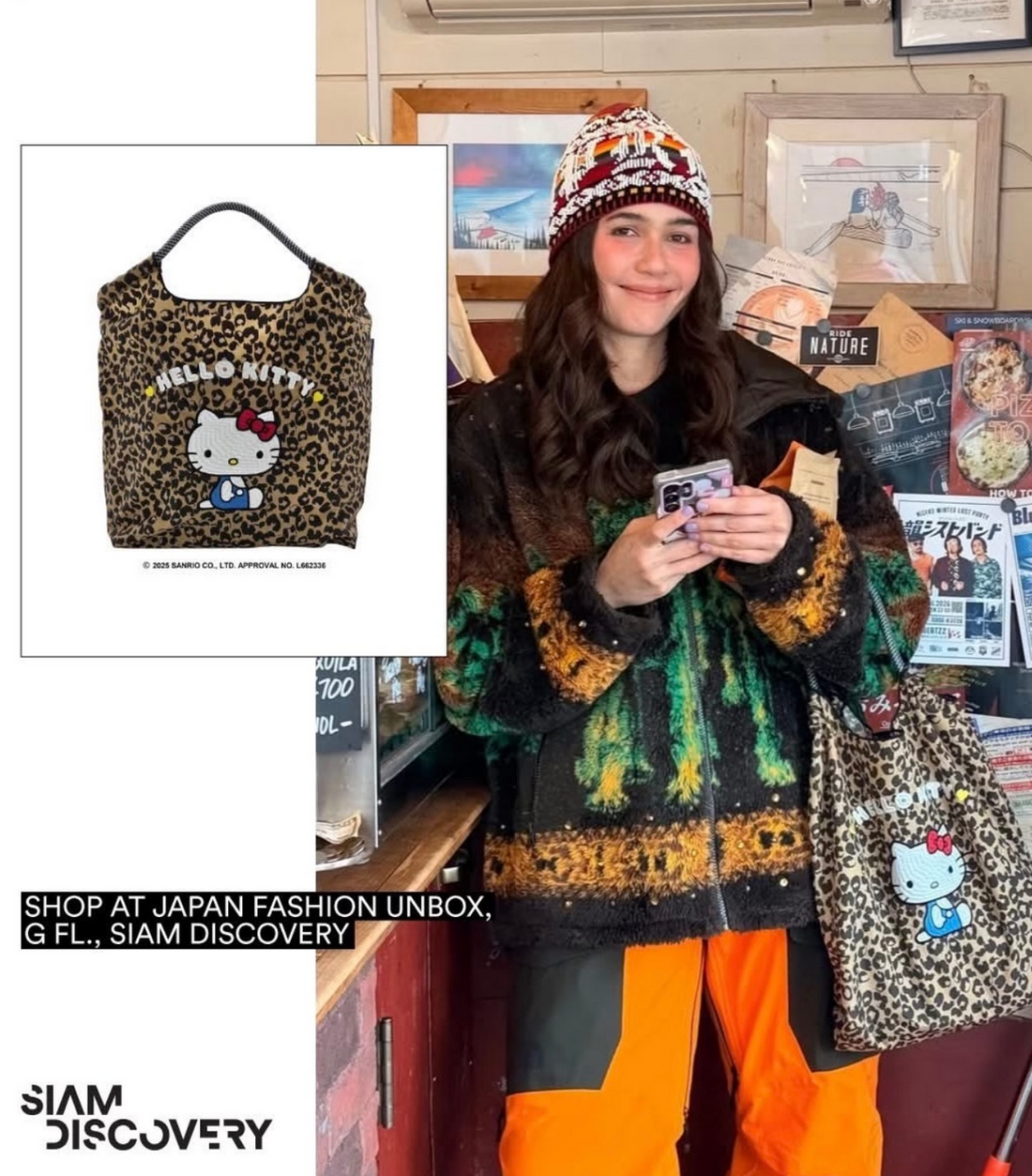 Ball&amp;Chain × Hello Kitty Tote bag - HLY &amp; CHOCCICO