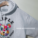 韓國直送Baron Triple Bear Embroidery Hoodie 3 Colors HLY & CHOCCICO