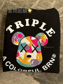 韓國直送Baron Triple Bear Embroidery Hoodie 3 Colors HLY & CHOCCICO