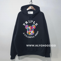韓國直送Baron Triple Bear Embroidery Hoodie 3 Colors - HLY & CHOCCICO