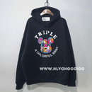 韓國直送Baron Triple Bear Embroidery Hoodie 3 Colors HLY & CHOCCICO